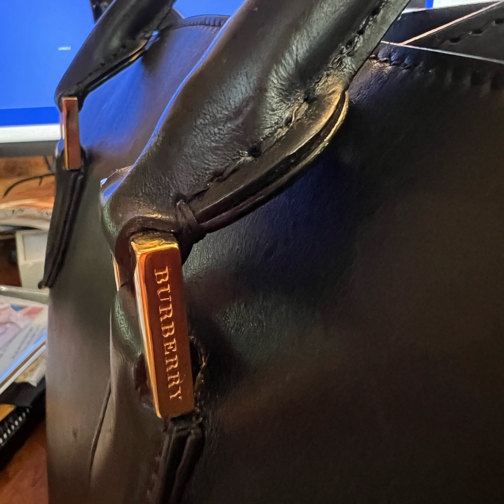 *SOLD* BURBERRY Prorsum Dinton Heart Convertible Satchel ~ Unique - Picture 4 of 16